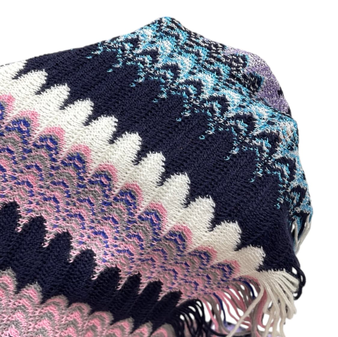 미쏘니 Missoni 멀티컬러 지그재그 니트 머플러 상품이미지3