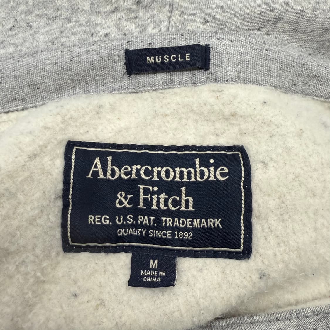아베크롬비 그레이 후드집업 상품이미지5