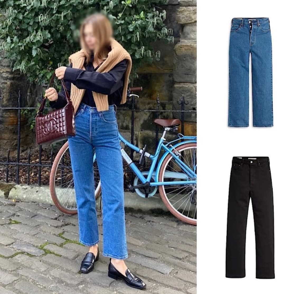 리바이스 립케이지 스트레이트 앵클 진 26x29 상품이미지4