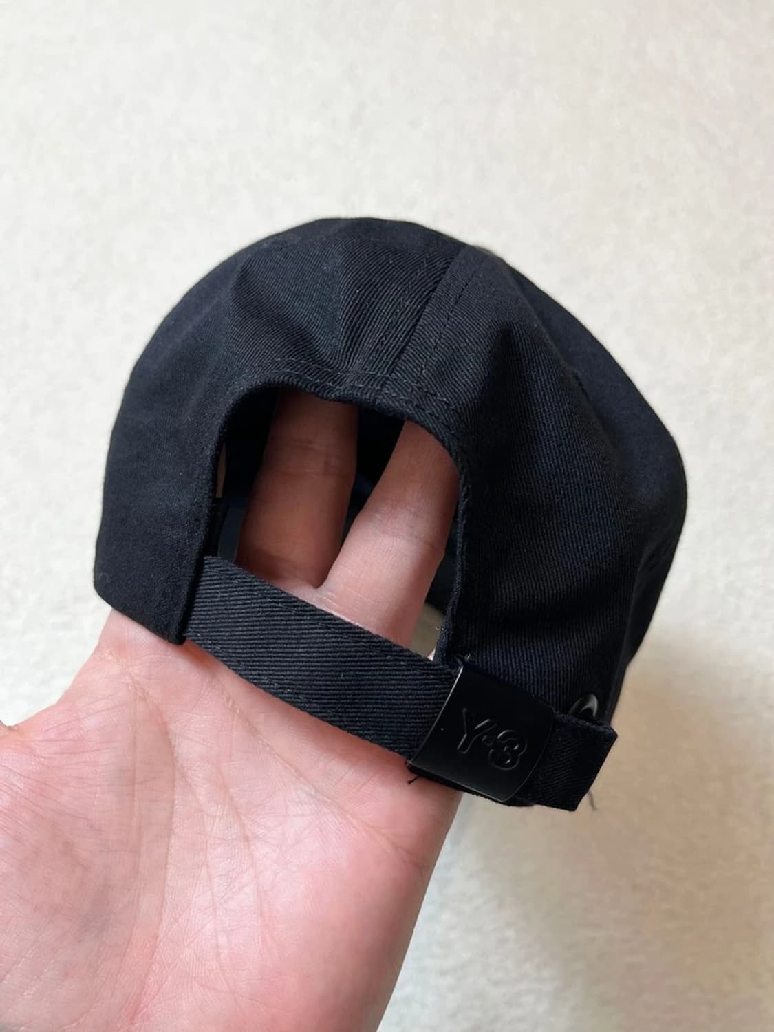 요지야마모토 Y-3 스퀘어 라벨 볼캡 A1705 상품이미지5