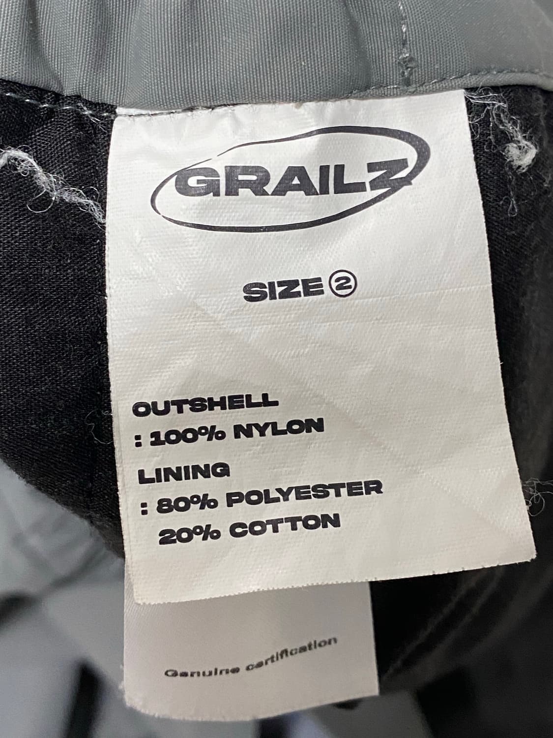 grailz 그레일즈 PINTUCK NYLON PANTS (size 2) 상품이미지6