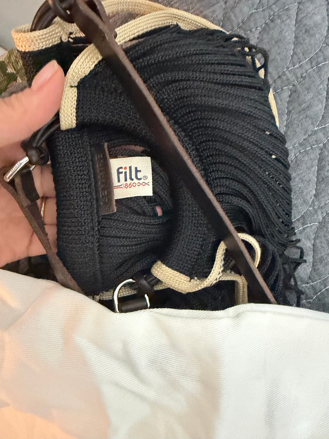 르메르 필트백 미디움 블랙 상품이미지2