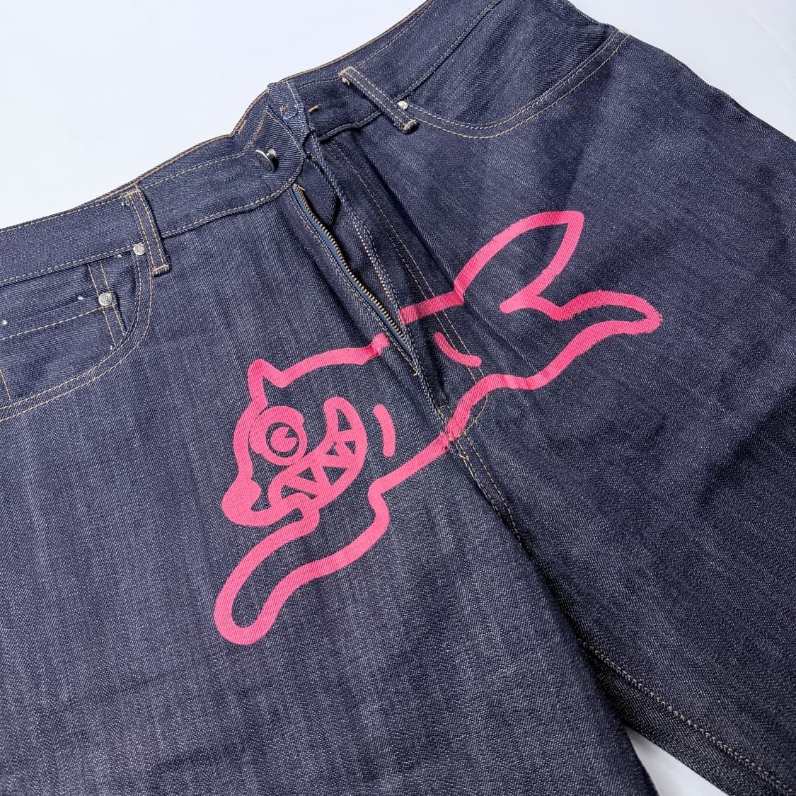 BBC 빌리네어보이즈클럽 개바지 데님 쇼츠 새상품 상품이미지6