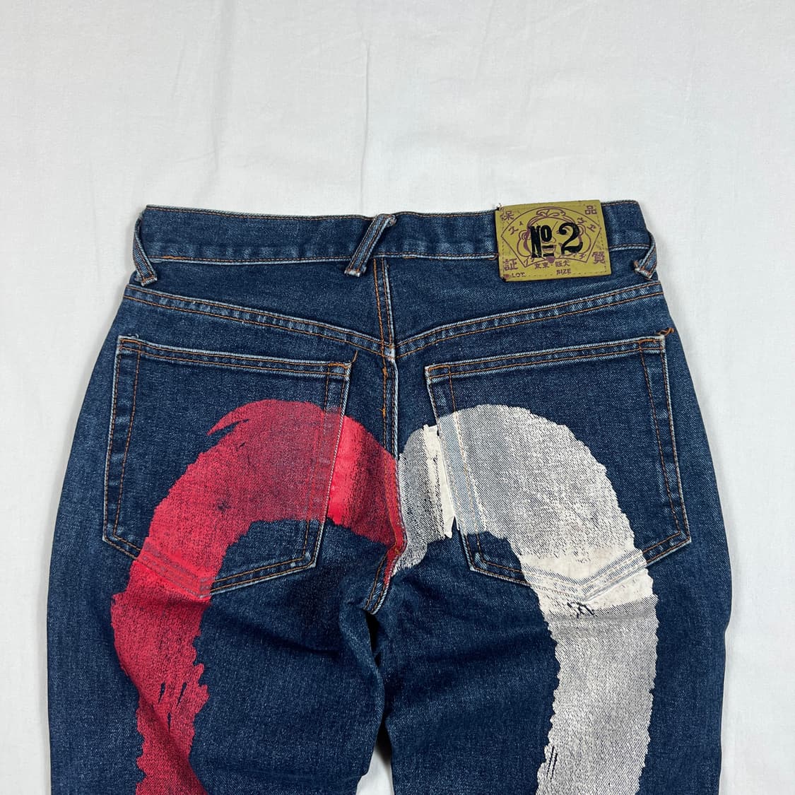 에비수 evisu 빅로고 멀티 포켓 데님팬츠 청바지 상품이미지7