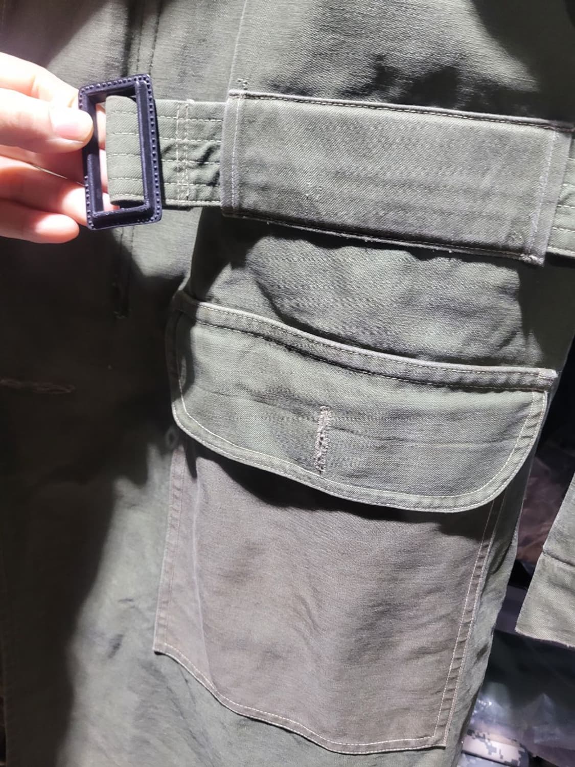 미 빈티지 울 코트 상품이미지4