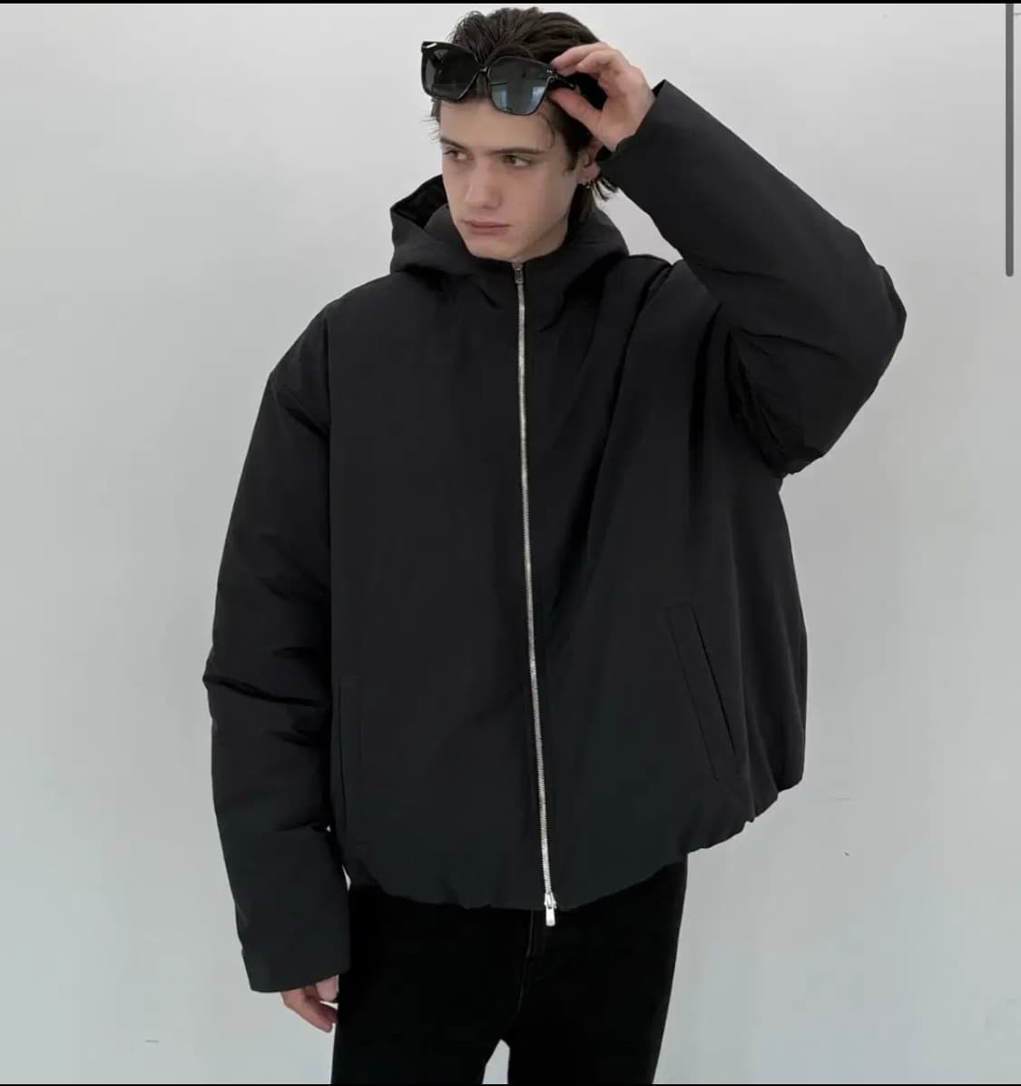 준느 j50 후드 봄버 m 사이즈 판매 상품이미지1