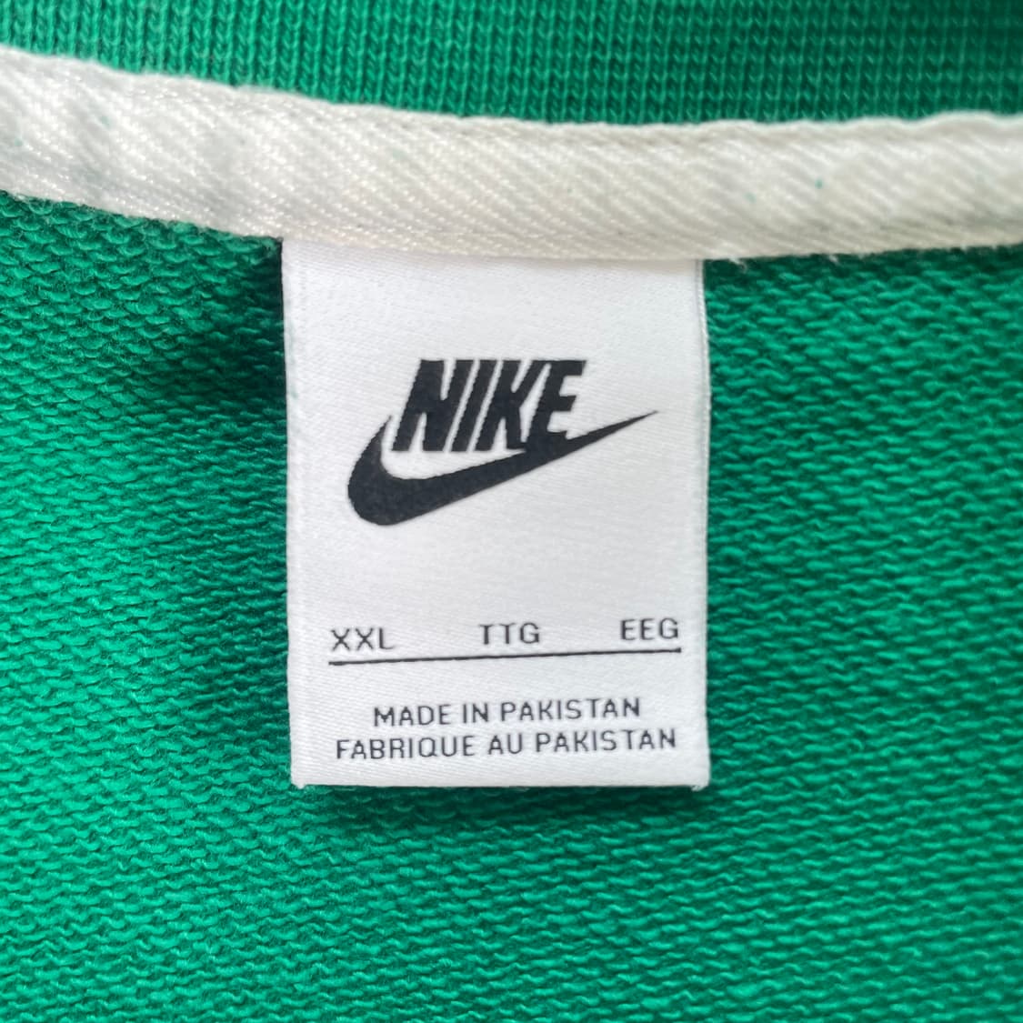 Nike  나이키 빅스우시 그린 크루넥 맨투맨 상품이미지3