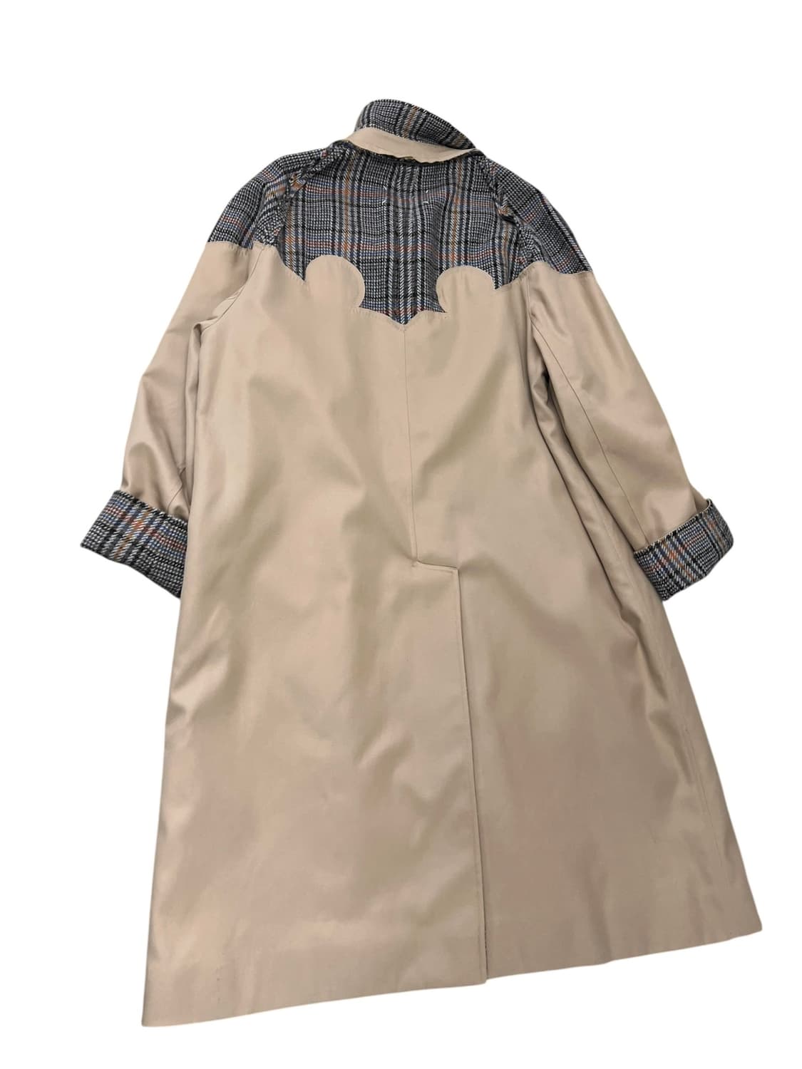 마르지엘라 리버시블 게버딘/트위드 레글런 맥코트 상품이미지3