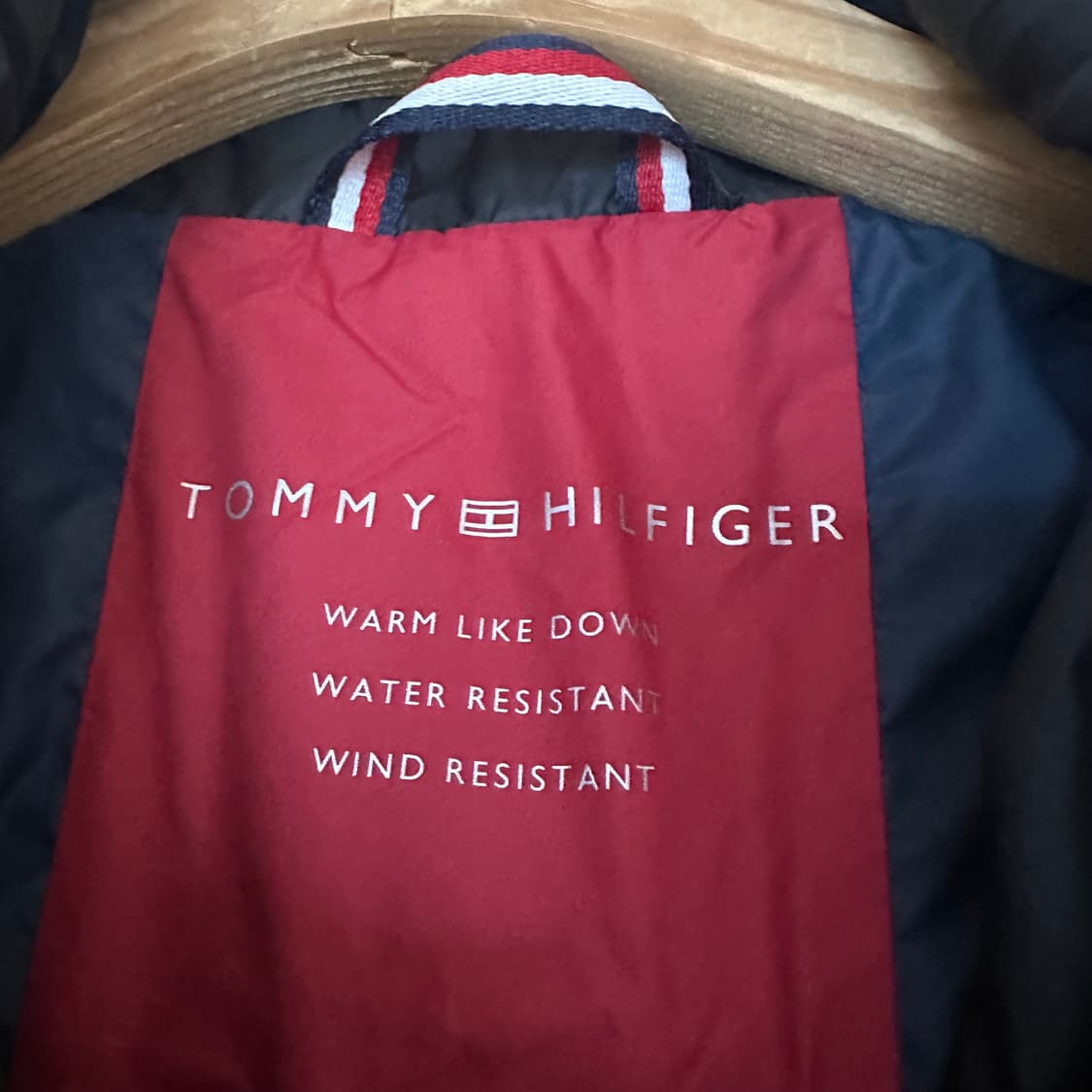 XL 타미 힐피거 패딩 블랙 상품이미지2