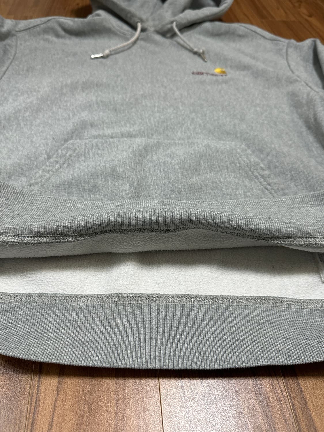 칼하트 WIP 기모 후드 스웻셔츠 M 상품이미지6