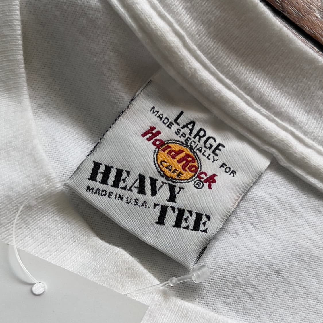 90's 하드락 카페 헤비티 워싱턴 DC 반팔 티셔츠 상품이미지3