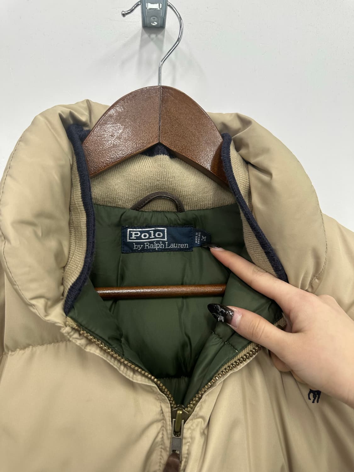 폴로 베이지 패딩  상품이미지2