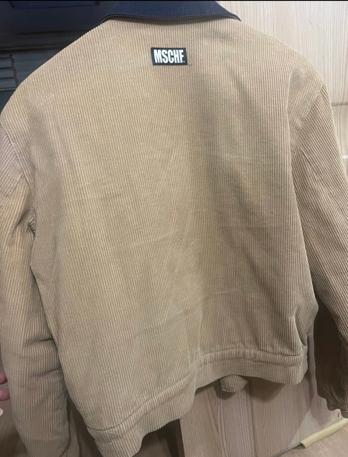 희귀템) 미스치프 x 오피셜할리데이 콜라보 코듀로이 블루종 상품이미지2