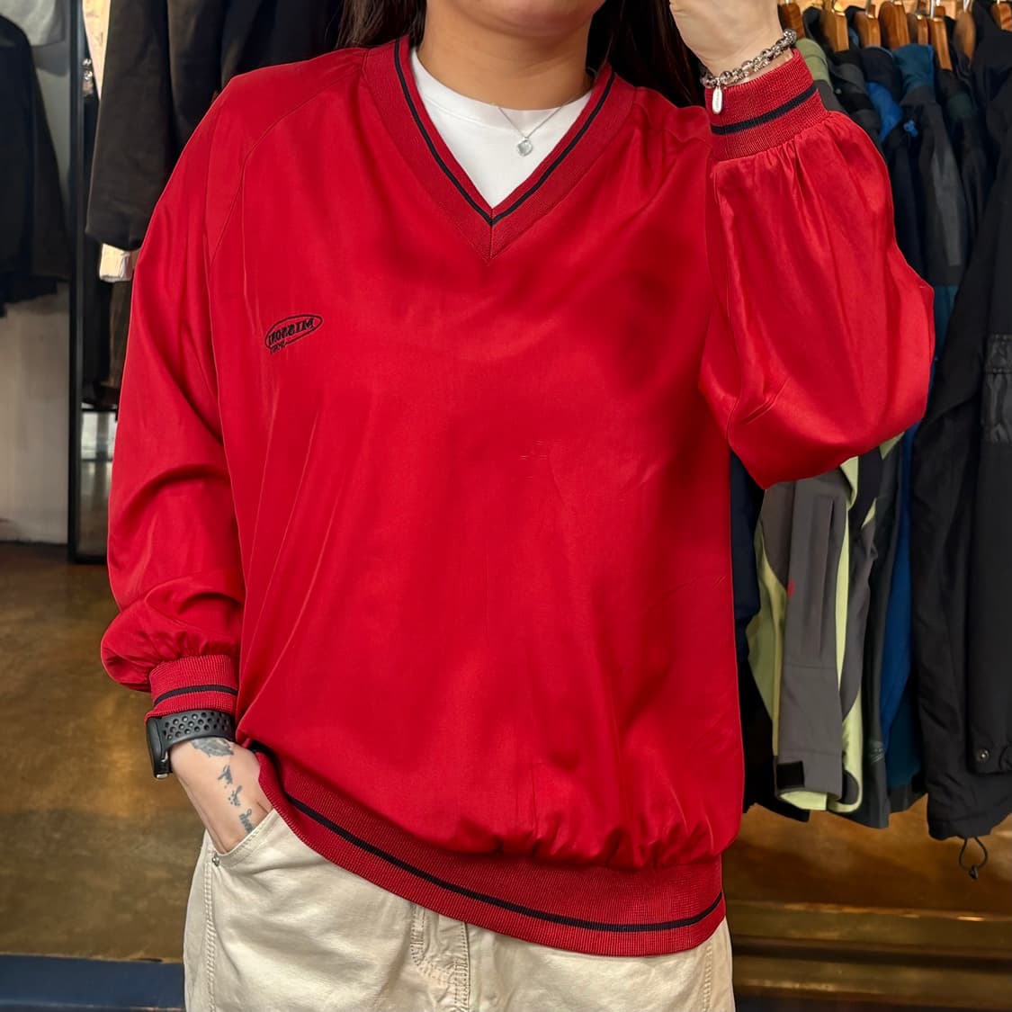 미쏘니 딥레드 웜업 상품이미지1