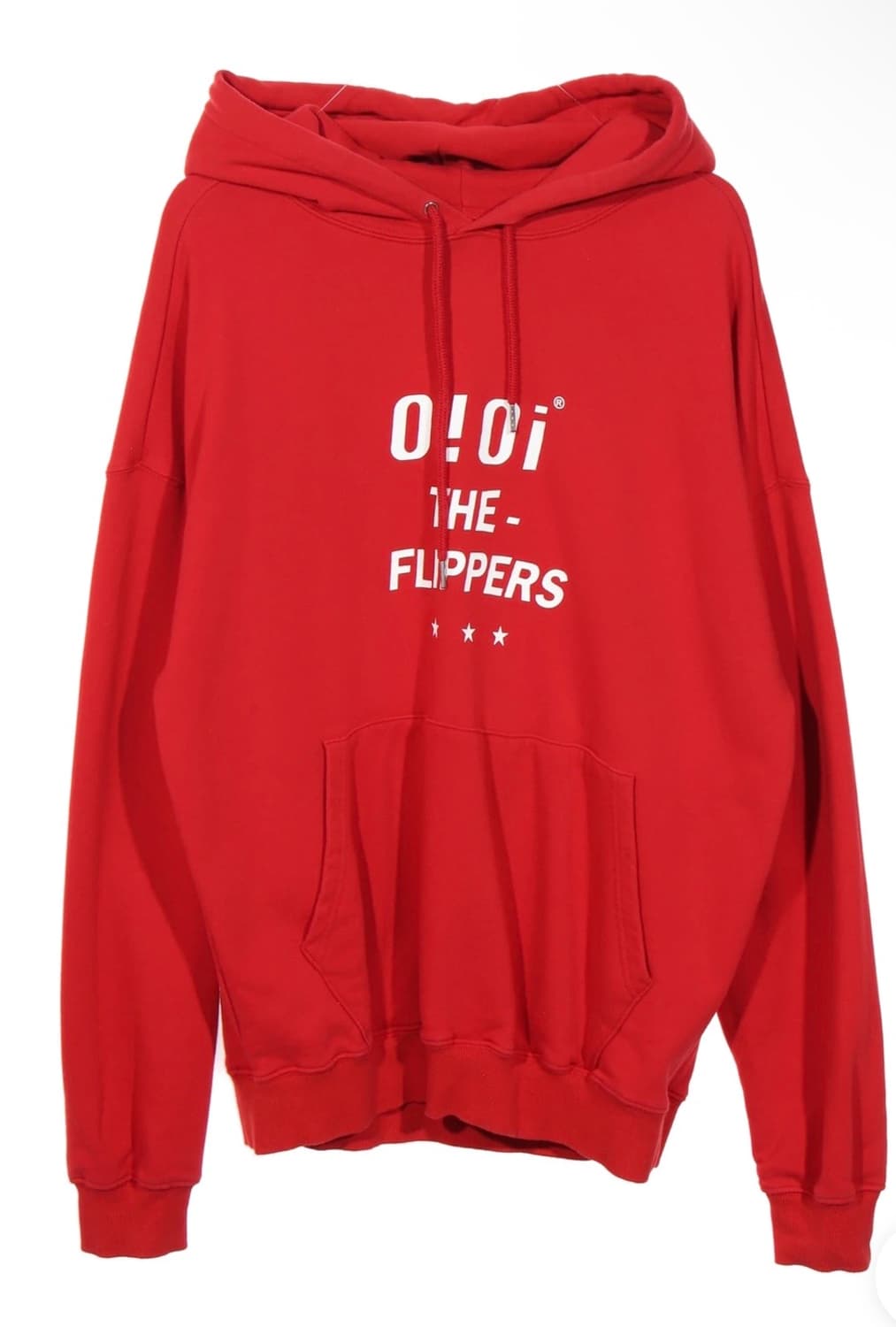 오아이오아이 레드 후드티 상품이미지1