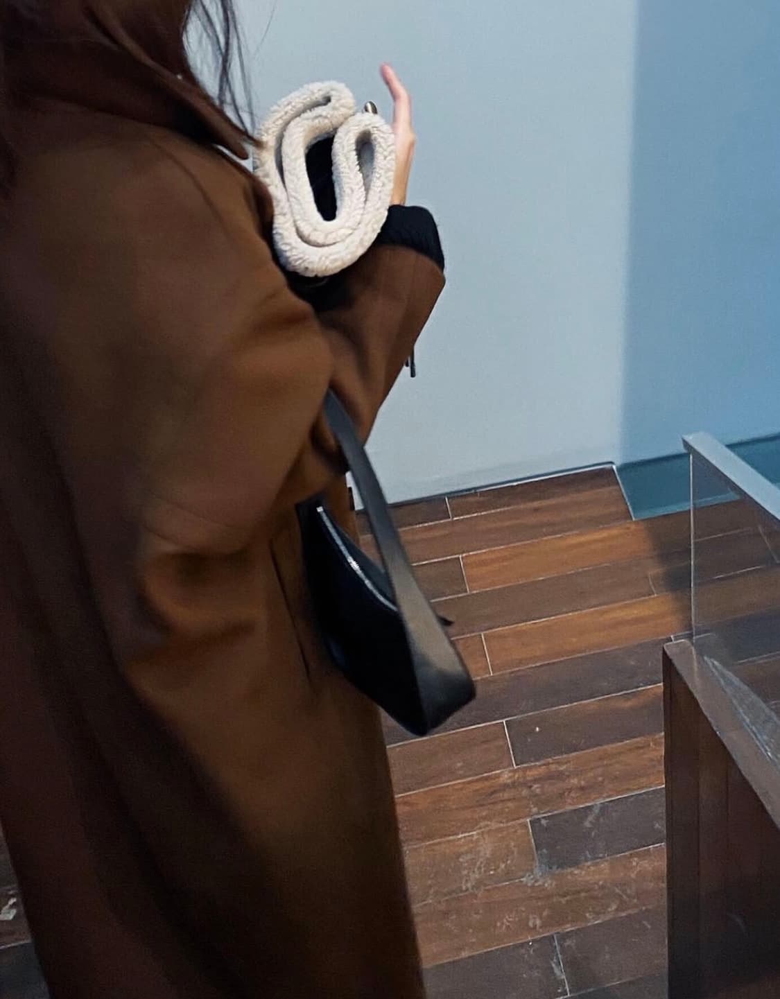 보프 VOEF) CARLY OVERSIZED COAT(BROWN) 상품이미지3