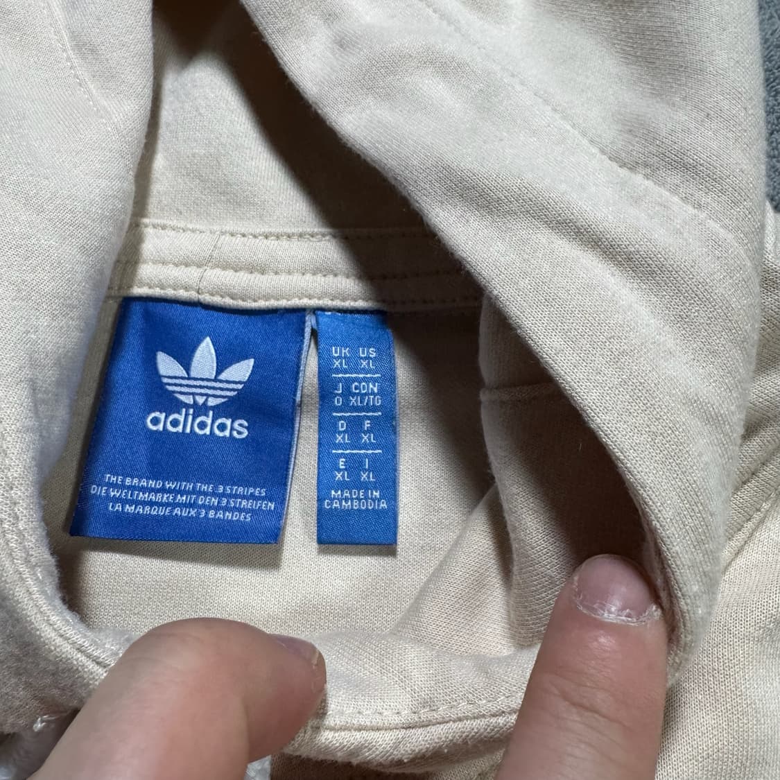 아디다스 하프집업 후드티 상품이미지5