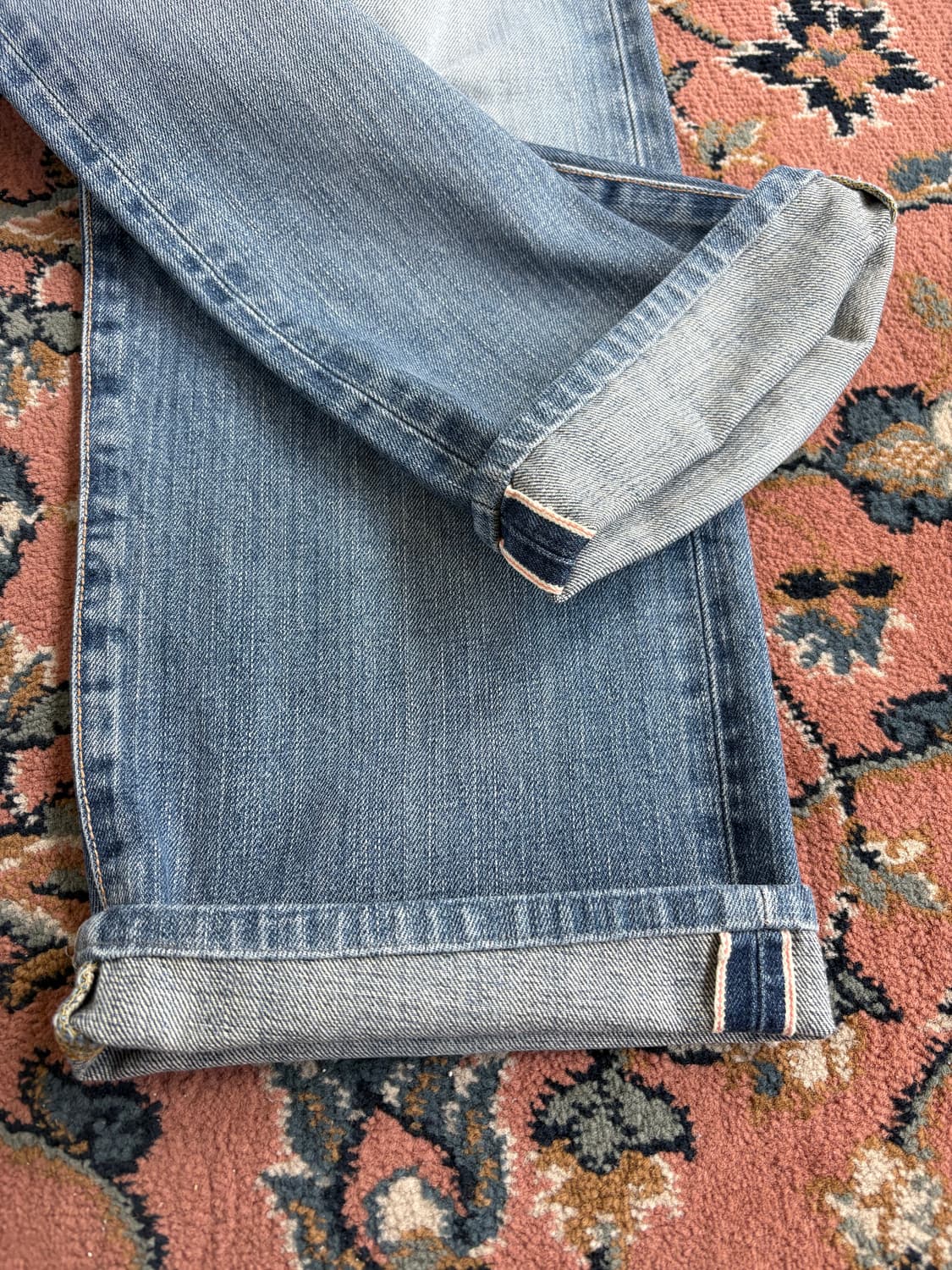 Edwin505 셀비지 데님 japan made 상품이미지3