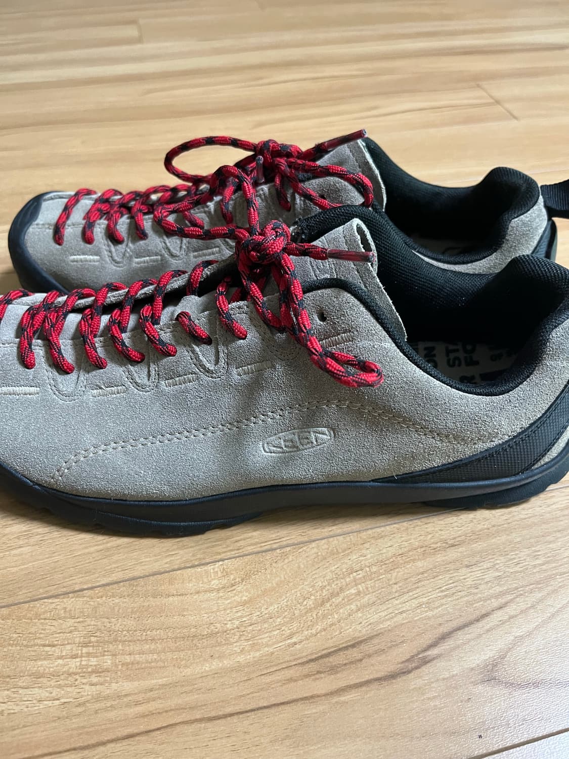 킨 재스퍼 스웨이드 스니커즈 실버 밍크 270 상품이미지2