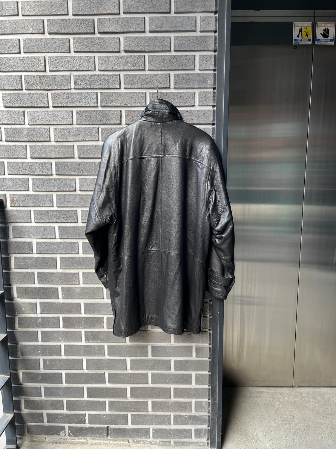 90s genuine lambskin 양가죽 미디 자켓 상품이미지9