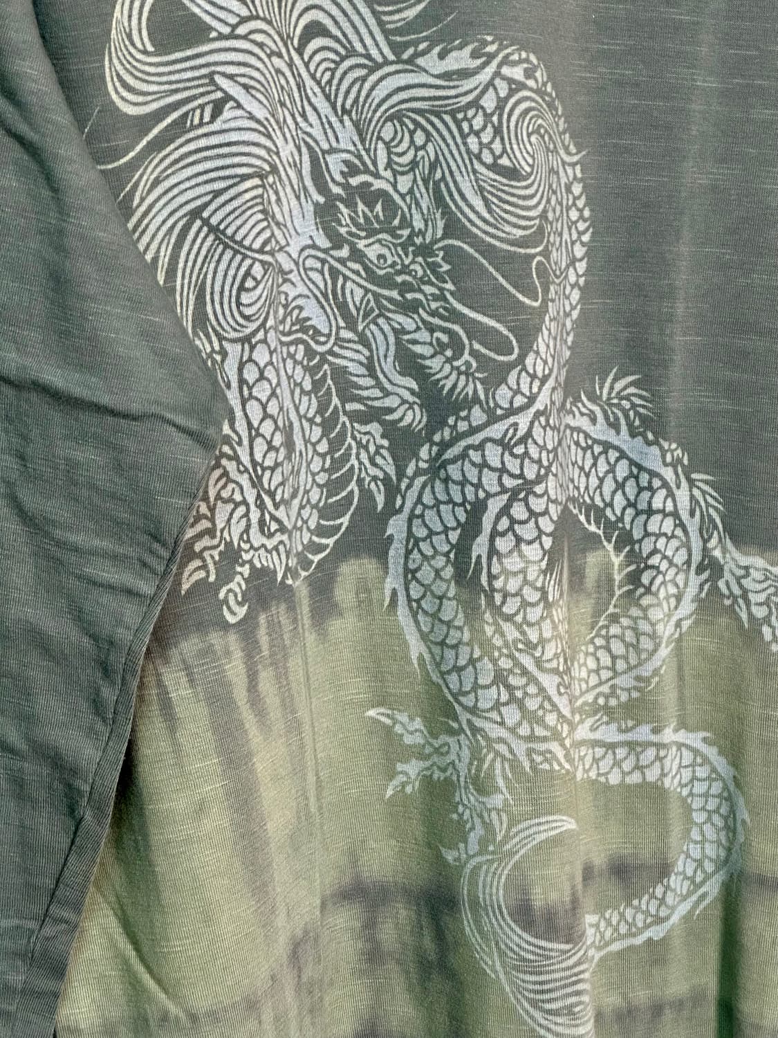 오스티아 재팬 코로모/ 쑥색 용 롱슬리브 (새상품) 상품이미지3