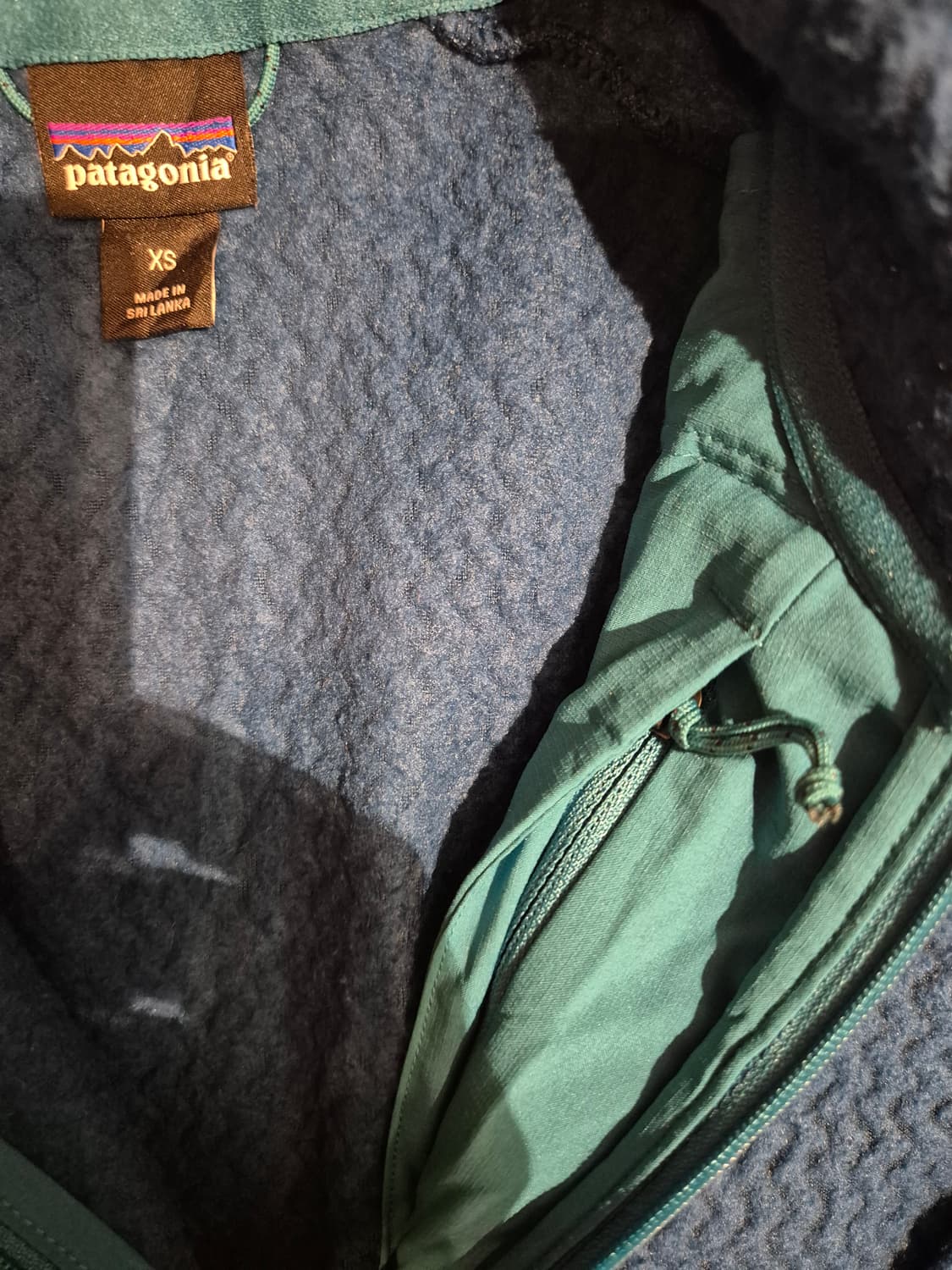 파타고니아 여성 R1 에어 집 넥 풀오버 플리스 여성 xs 90~95 내 상품이미지2