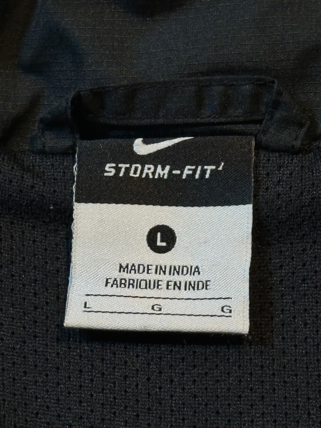 대장급) 나이키 맨유 11-12 스톰핏 바람막이 자켓 블랙 상품이미지6