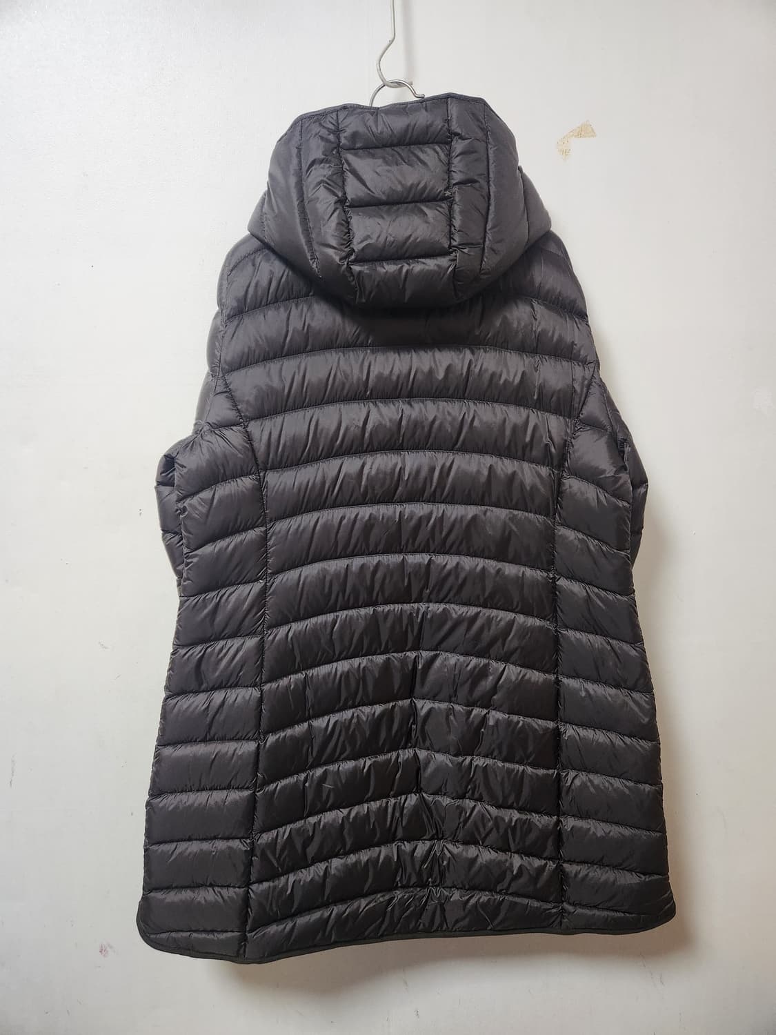 (새상품)지센 구스 롱 경량패딩 100 상품이미지2