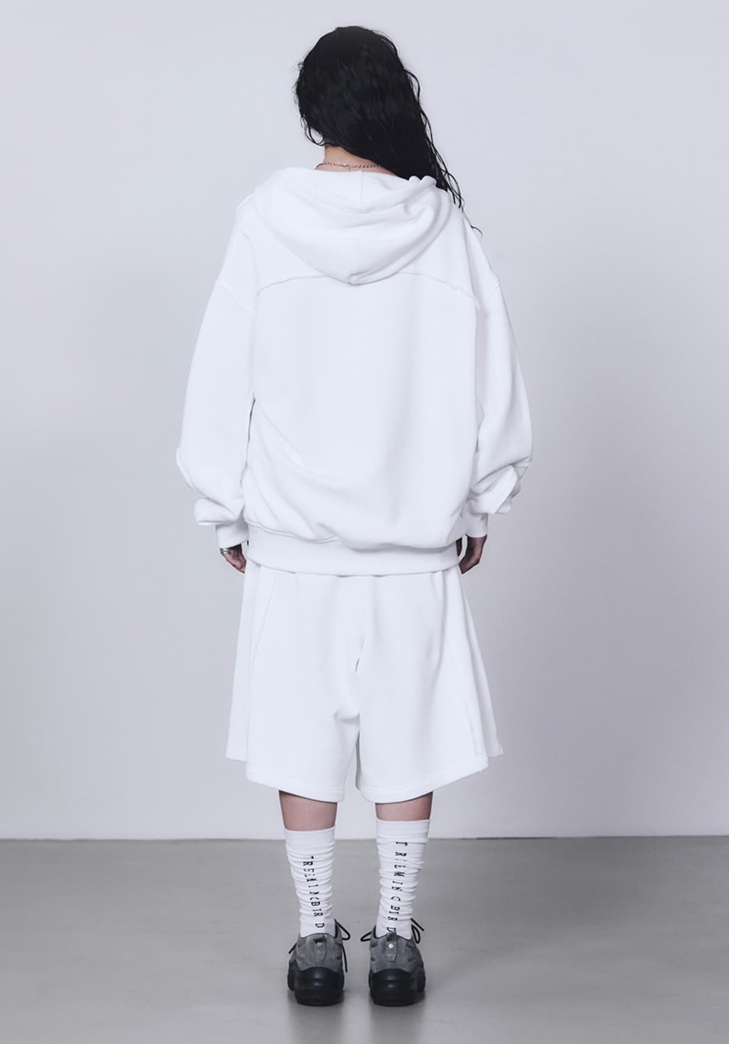 트리밍버드 후드셋업 (새상품) 택 x 상품이미지2