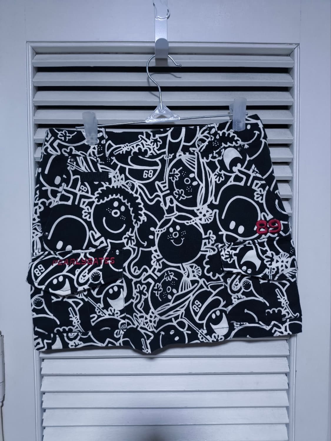 파리게이츠 캔버스 골프치마 골프복 상품이미지1