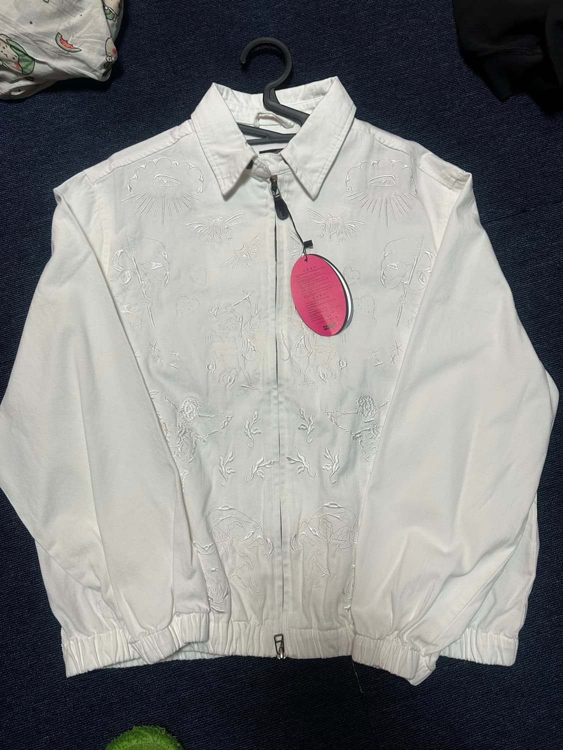 나이스고스트클럽 Tattoo harrington dyed jacket 상품이미지1