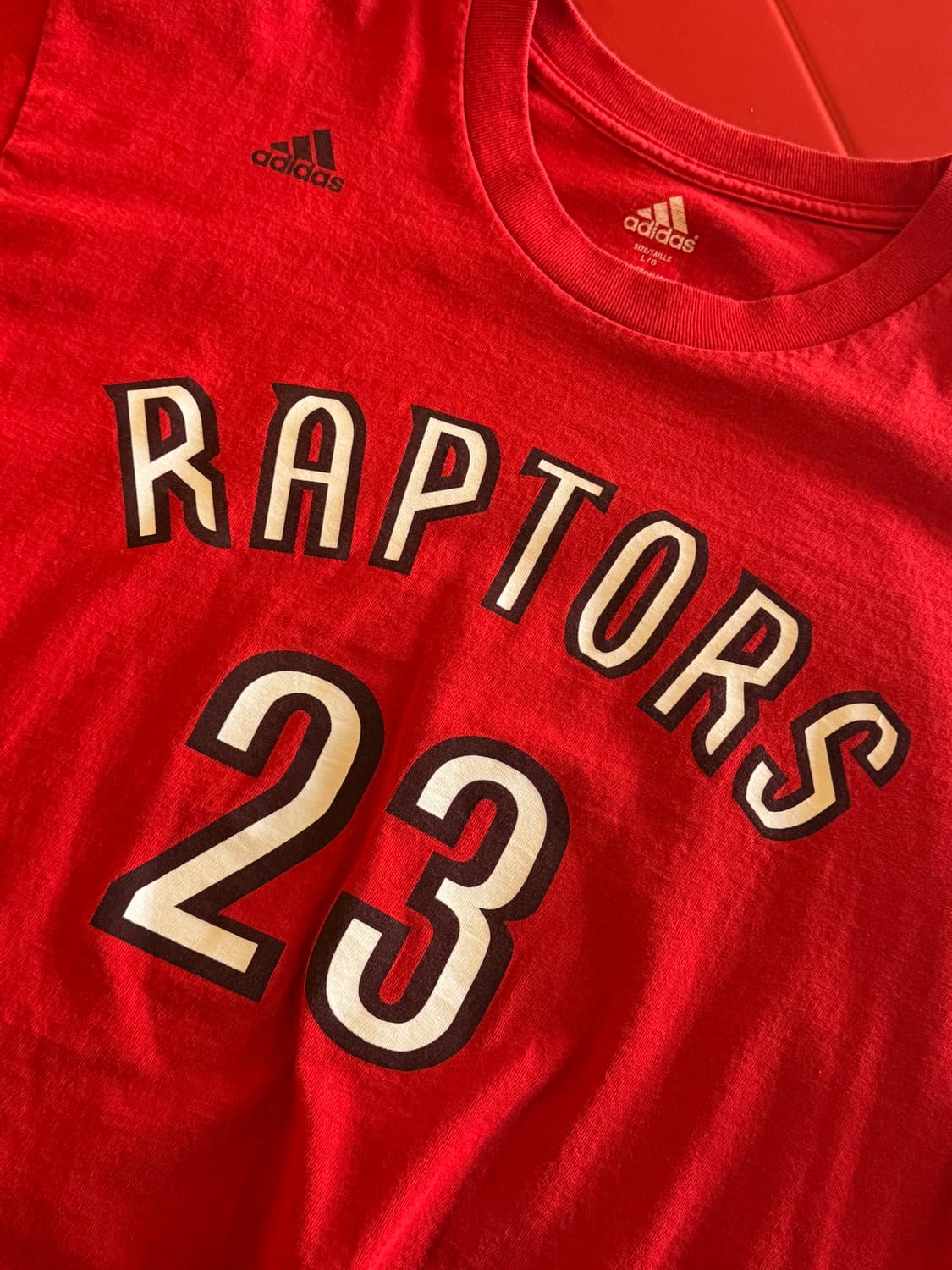 아디다스 NBA 토론토 티셔츠 상품이미지3