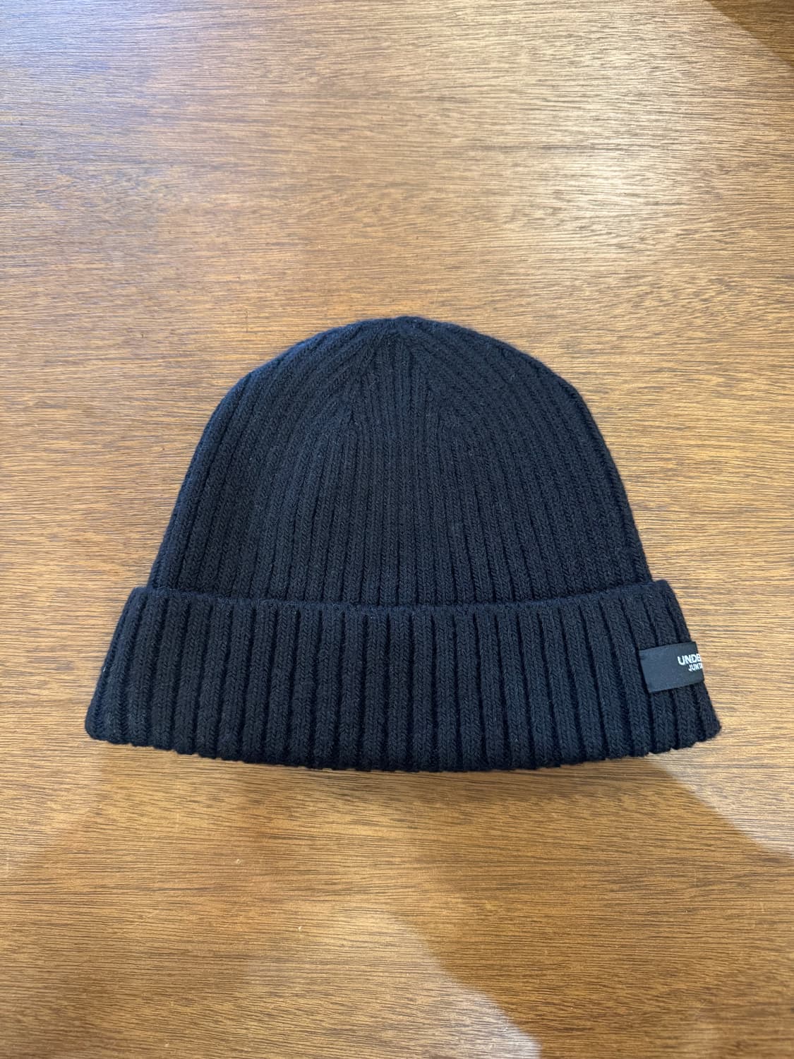 [OS] 언더커버 골지 비니 블랙 상품이미지1