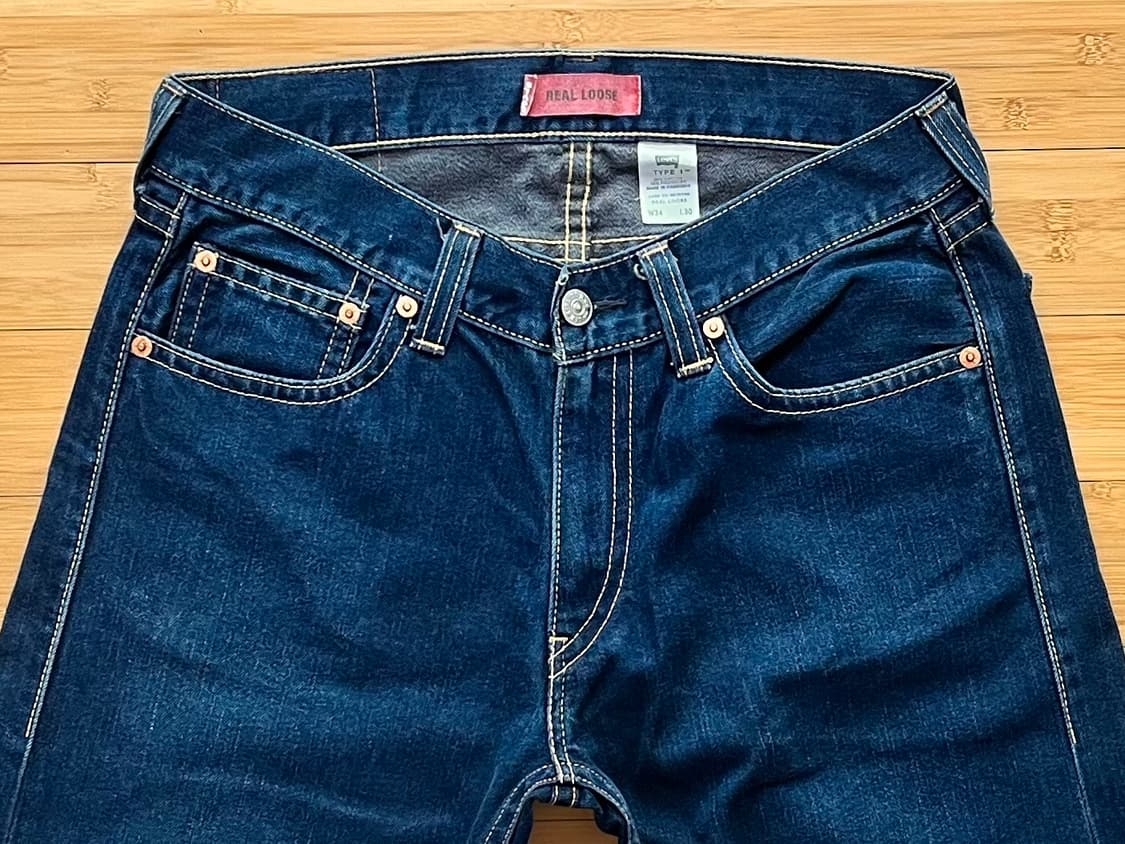 리바이스 타입원 데님팬츠 W34 L30 상품이미지3