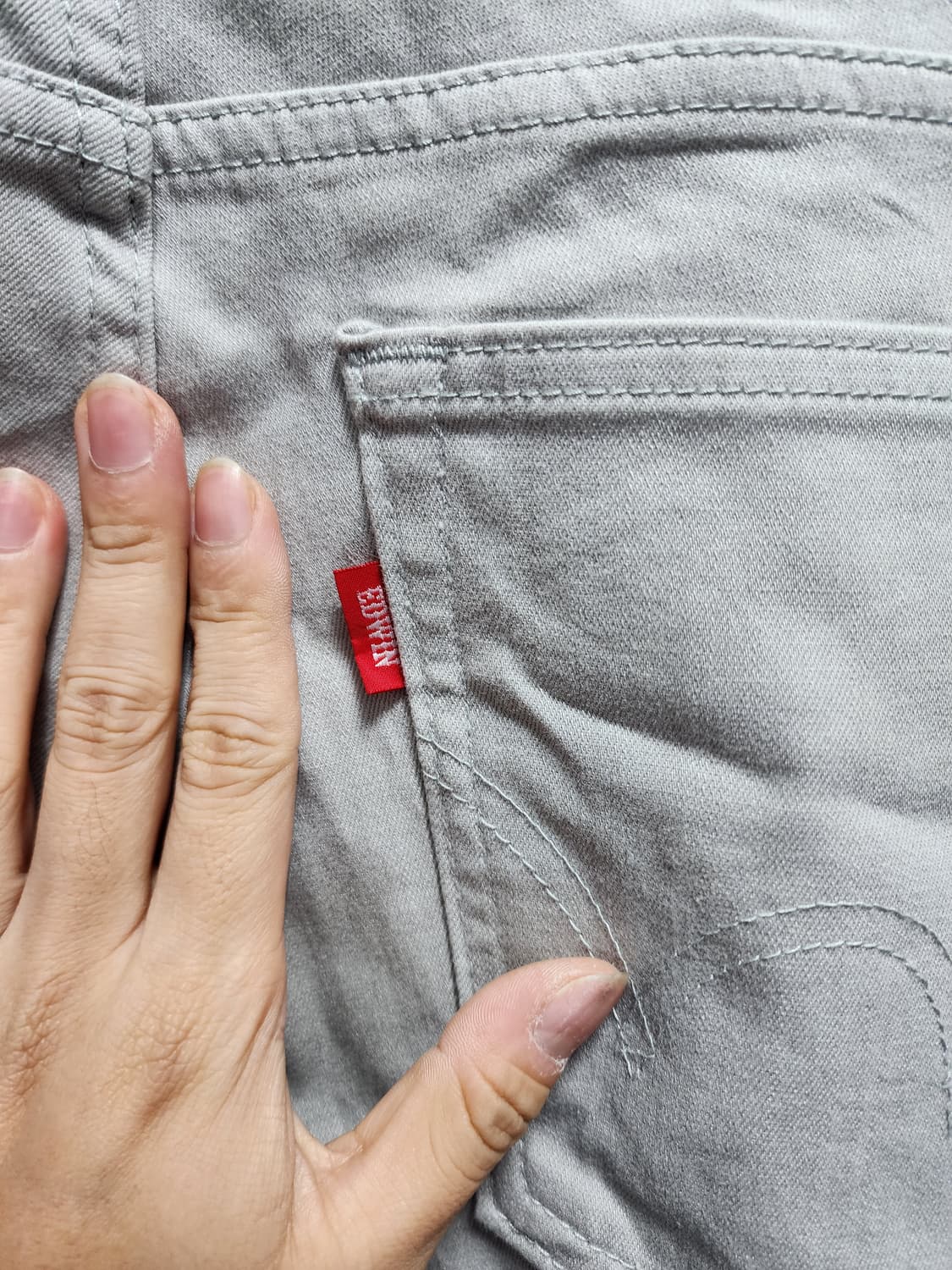 에드윈 JPN 503 실버 팬츠 상품이미지4