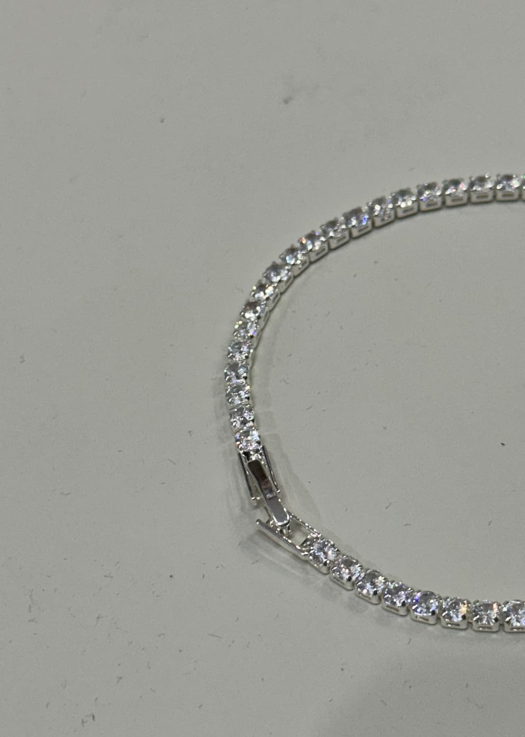 Swarobski 큐빅 테니스 팔찌 상품이미지2