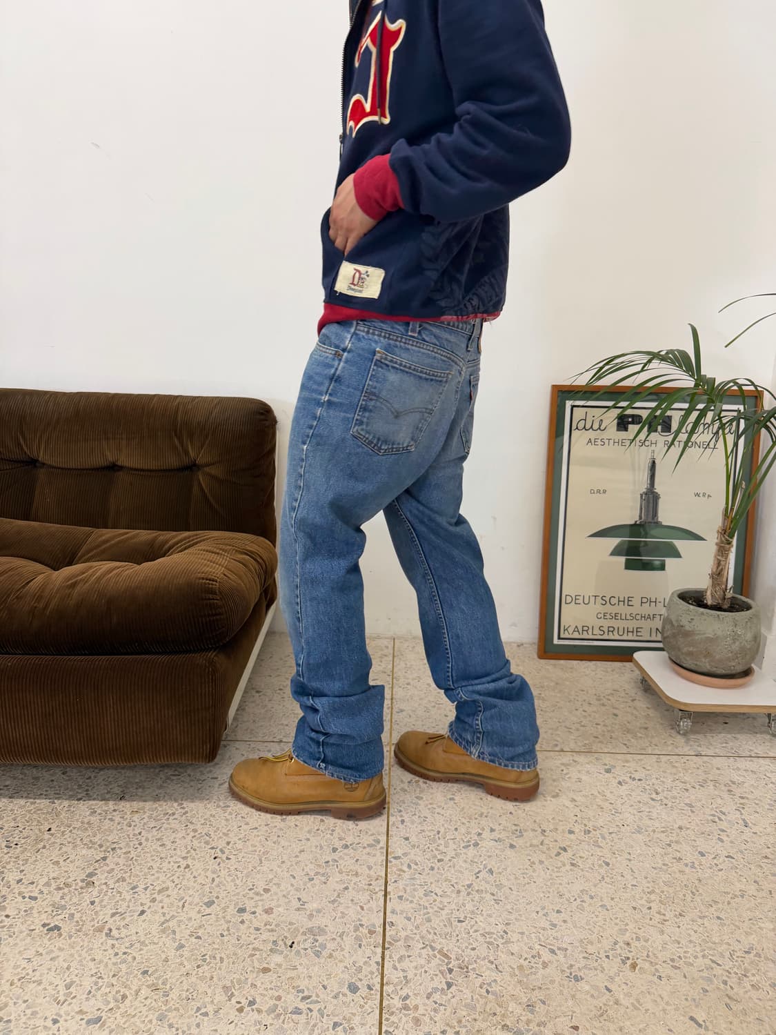 90‘s MADE IN USA 🇺🇸 리바이스 517 부츠컷 오렌지탭 상품이미지4