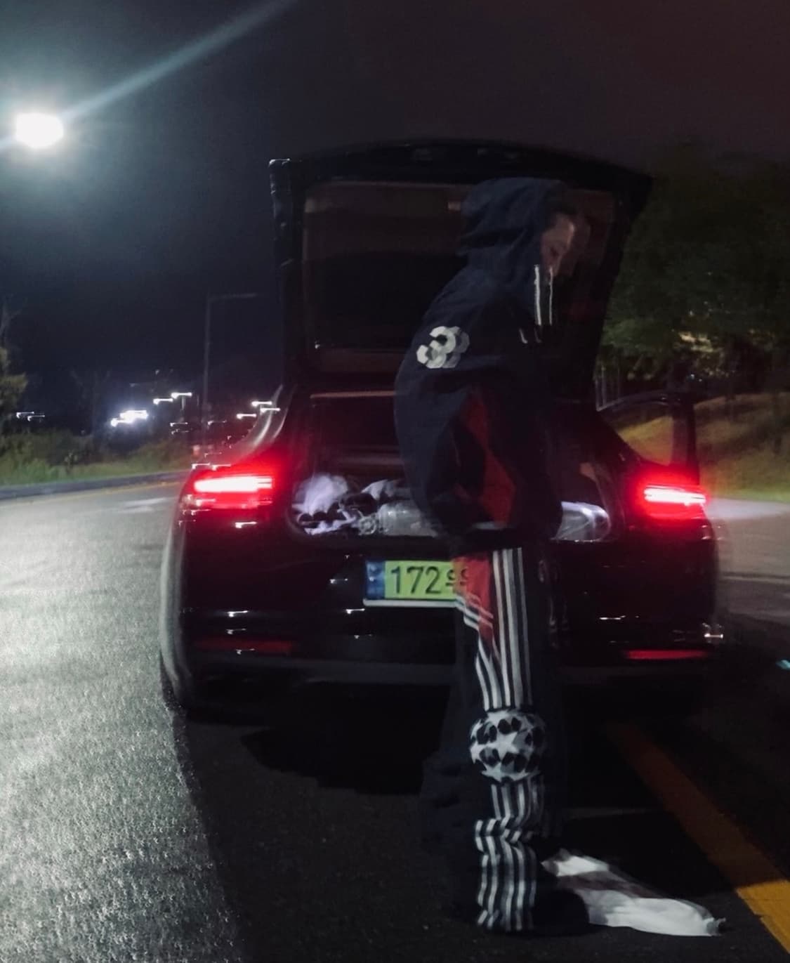 Fivekoh 세븐그래픽 스웻팬츠 2 (양홍원 착용) 상품이미지8