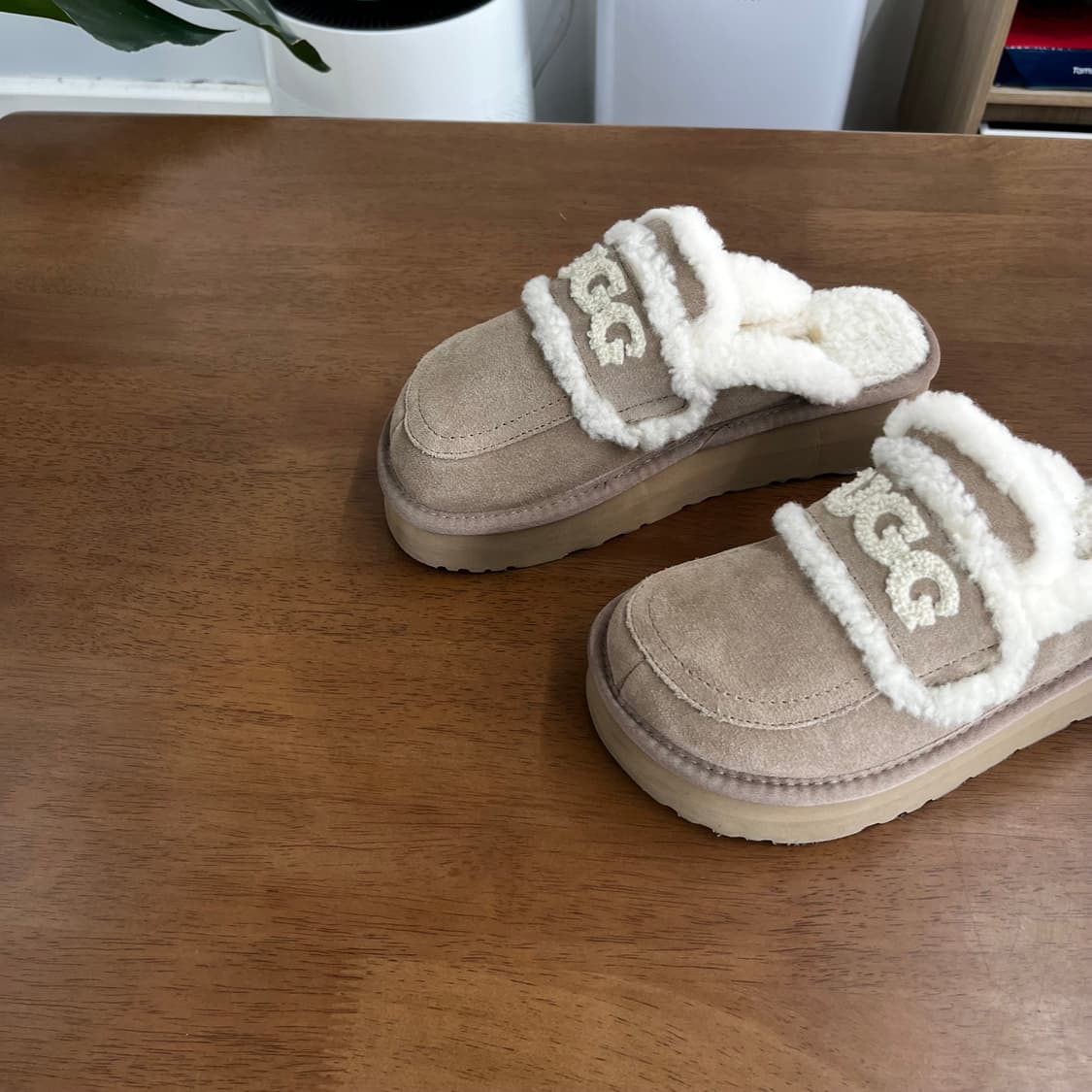 어그 바이올렛 시어링 슬리퍼 37 상품이미지2