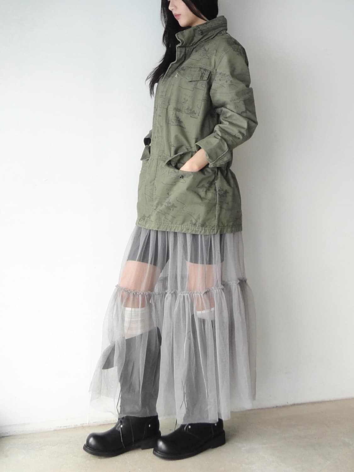 LEVI’S field print sapari jacket / khaki 상품이미지6