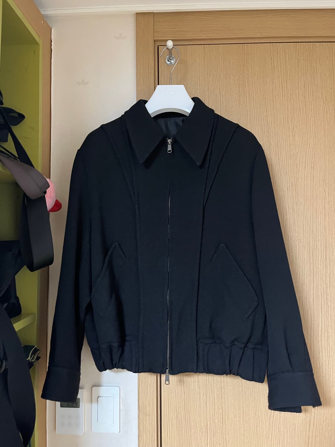 쿠어 울 트윌 블루종 L 상품이미지1