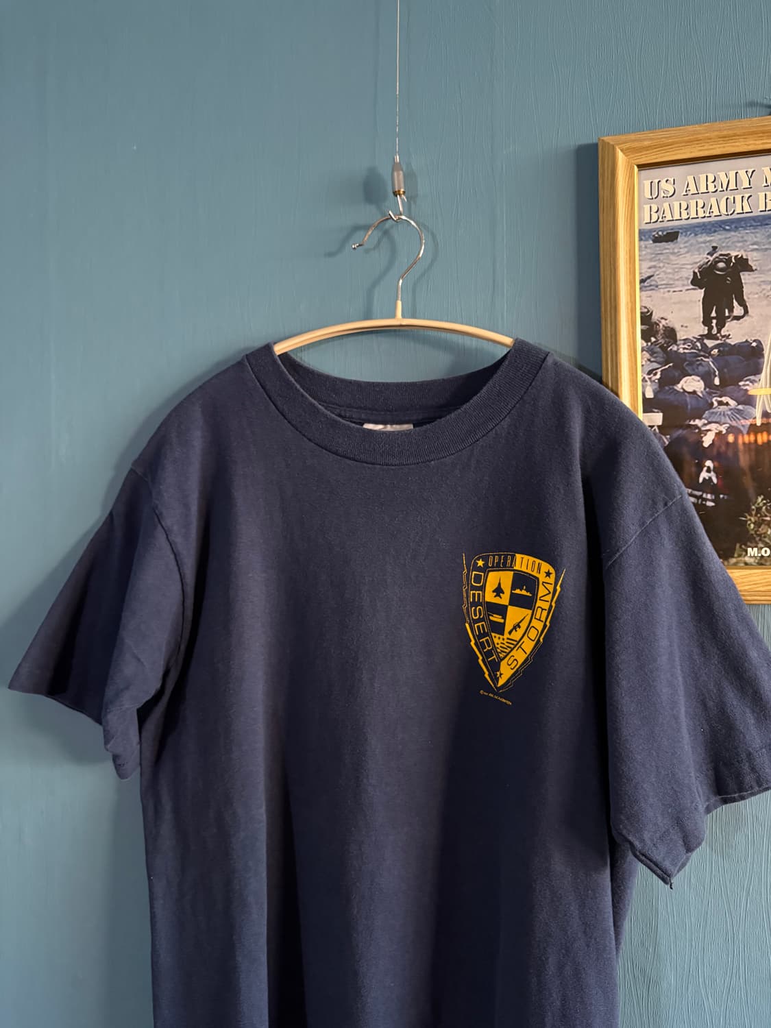 90‘s Desert storm Single stich T-shirt. 상품이미지2