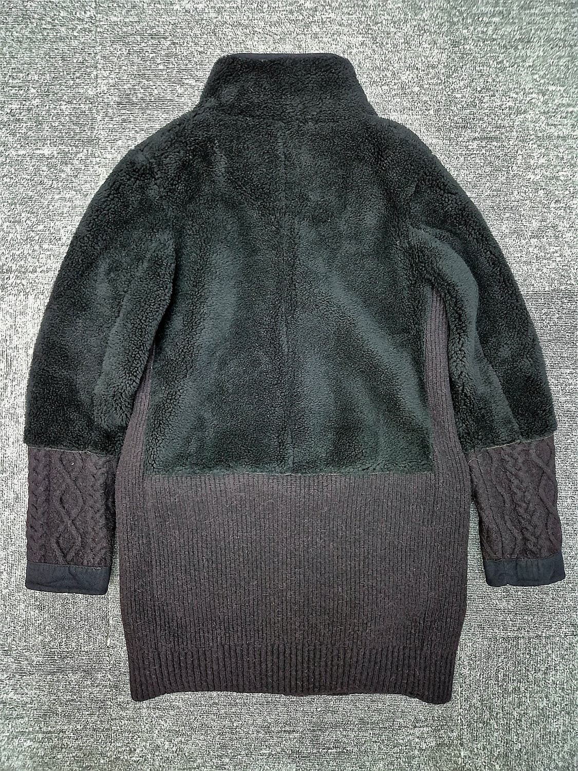 [55]<KEITH>블랙 롱 후리스 상품이미지4