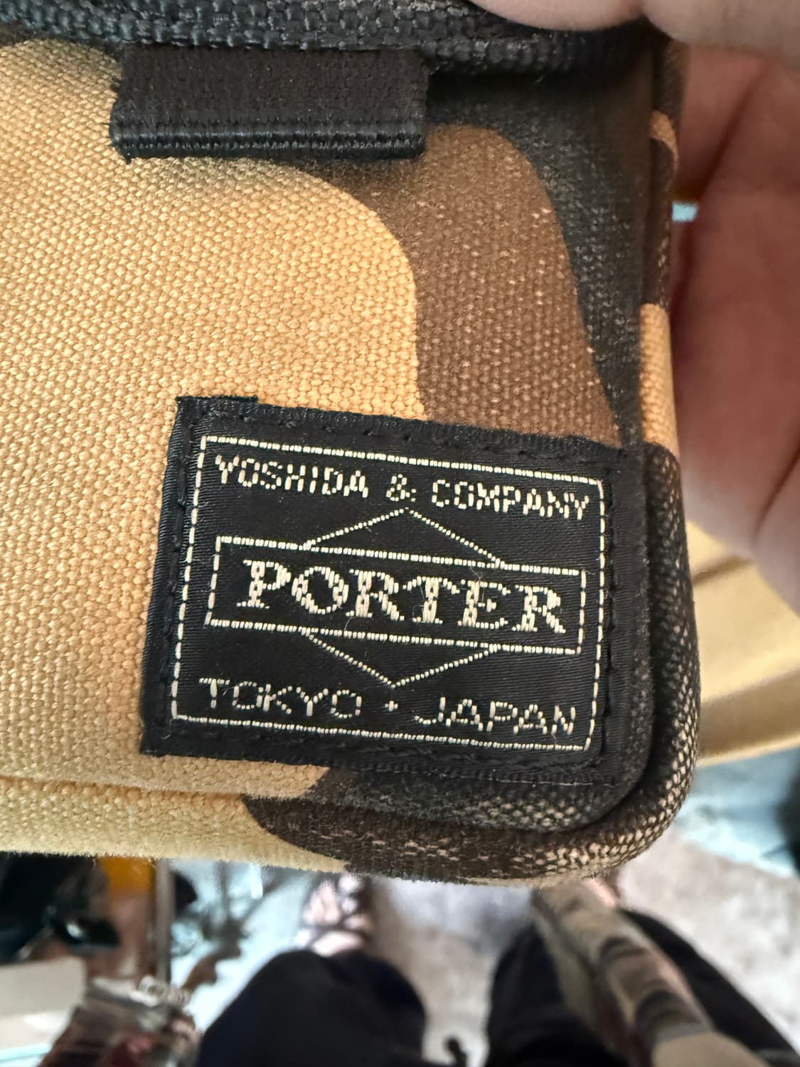 Porter TOKYO JAPAN 덕 카모 미니 백 os  상품이미지2