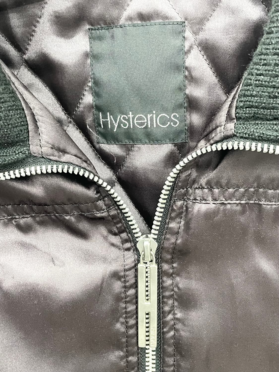 히스테릭글래머 히스걸 자수 새틴 집업*레어 상품이미지5