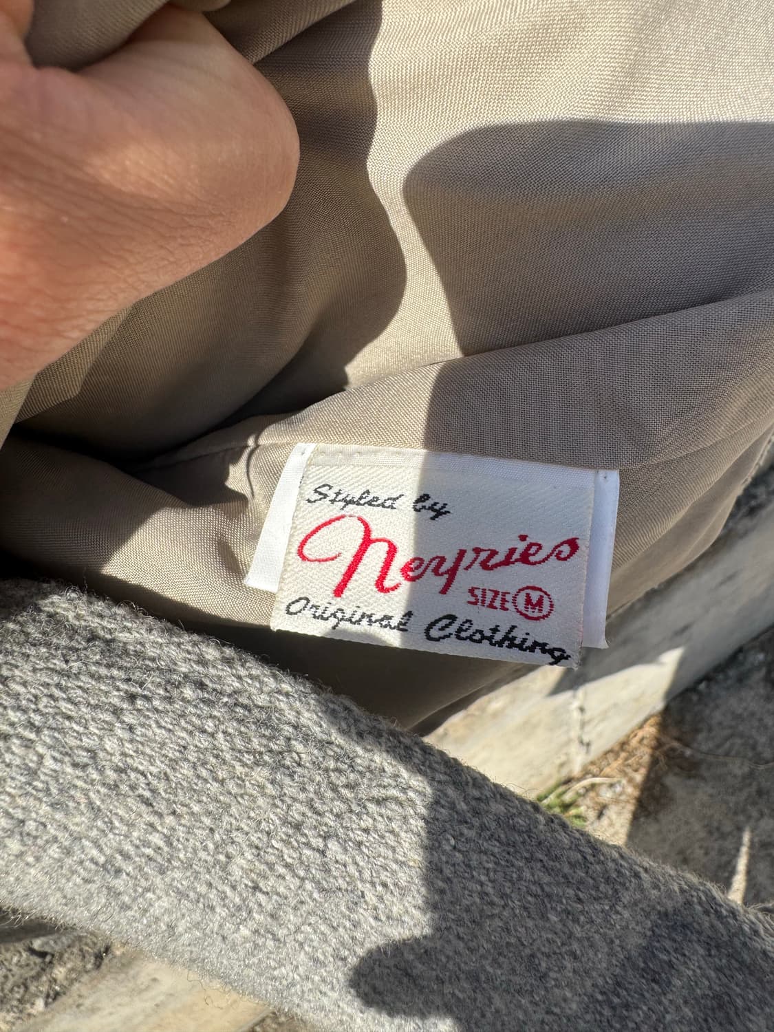 90s neyries 빈티지 네이티브 웨스턴 오르테가 치마요 자켓 상품이미지6