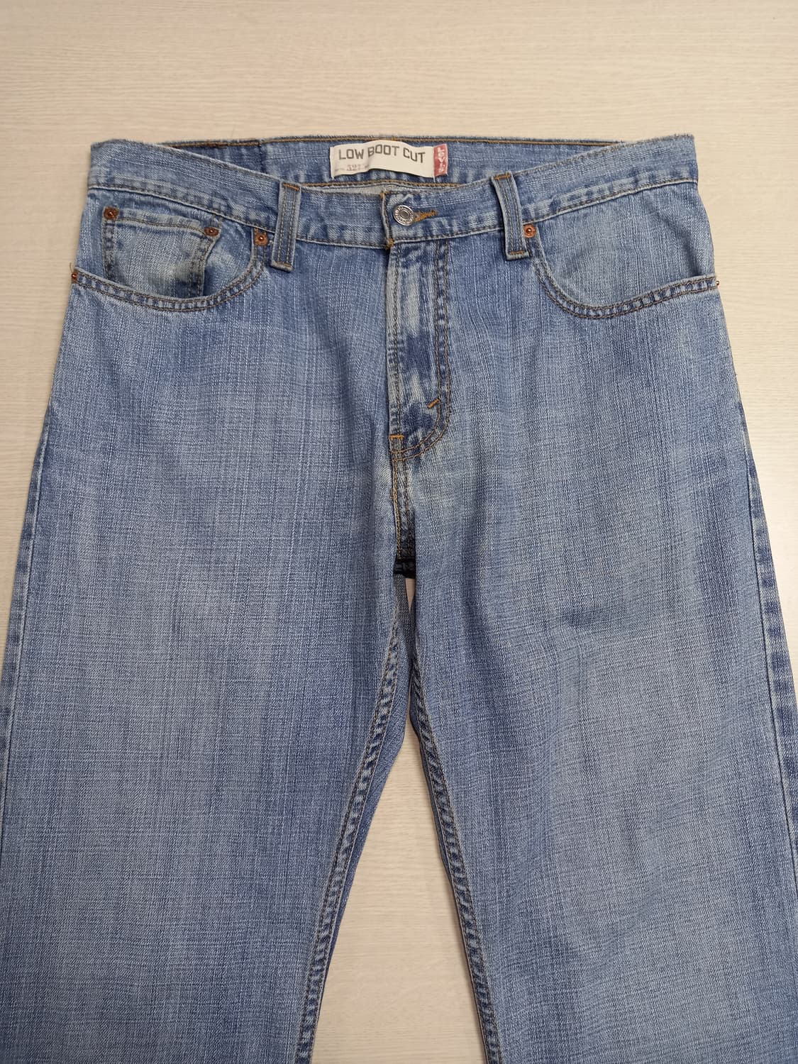 34 90's 리바이스527 Egypt 부츠컷 연청 34-592 상품이미지3