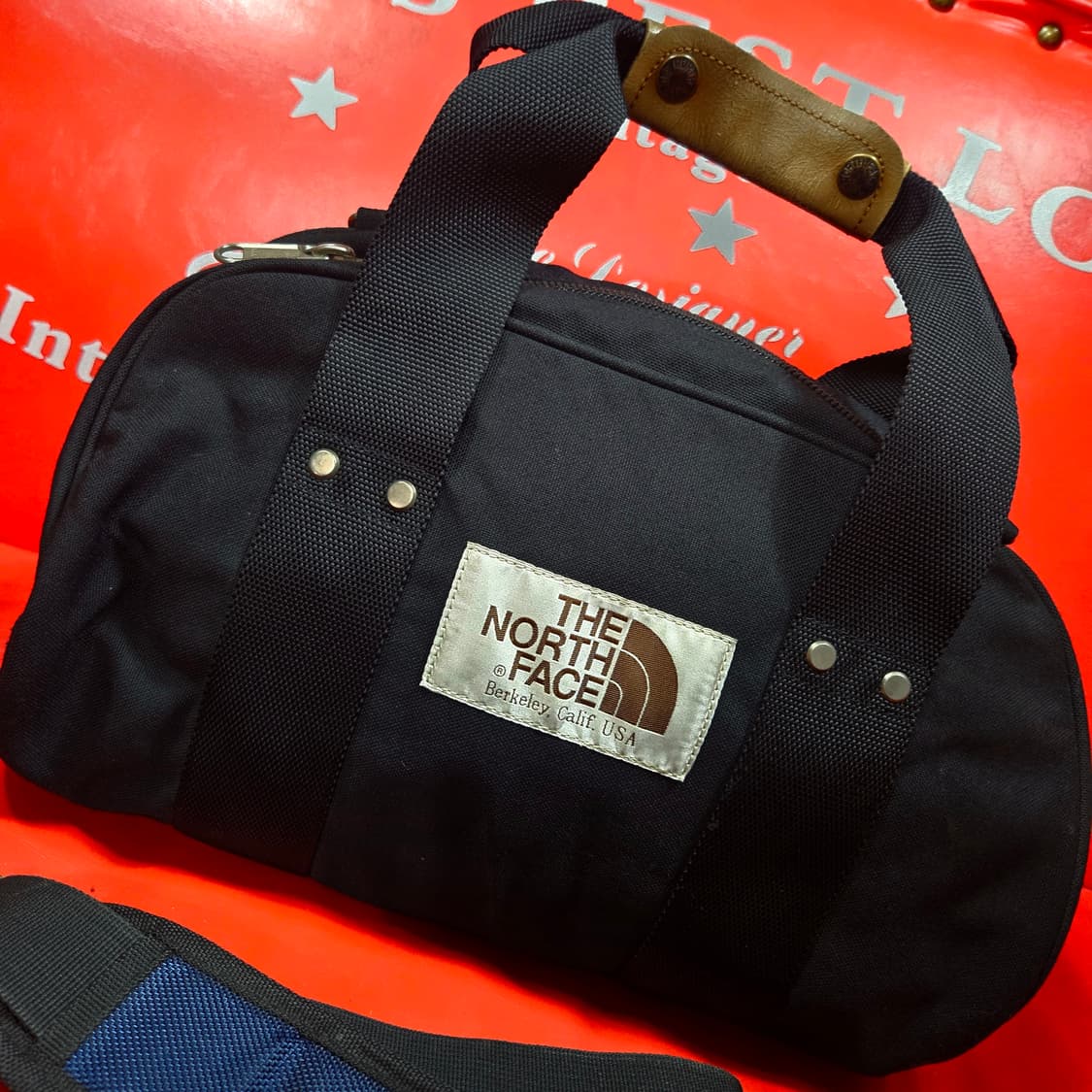노스페이스 나일론 미니 패치 보스턴백 상품이미지2