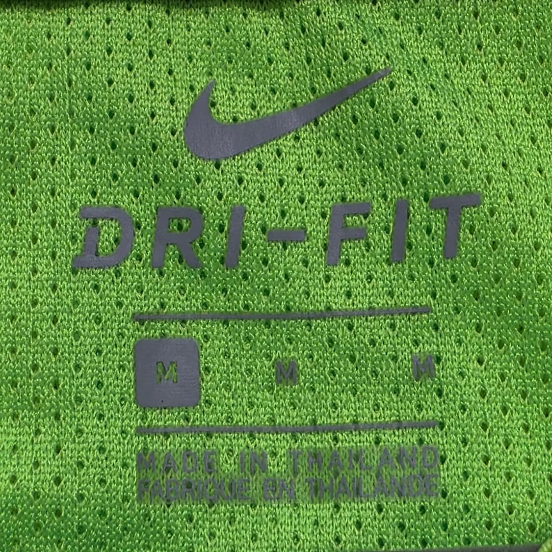 0189 나이키 드라이핏 심판 유니폼 긴팔 M 형광 옐로우 KFA 레프리 상품이미지8