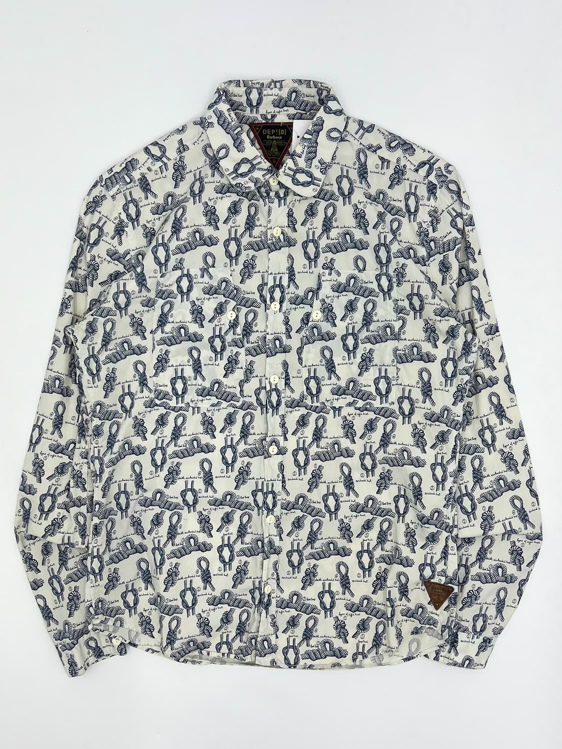 바버 로프 프린팅 셔츠 상품이미지1